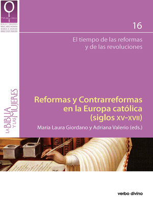 cover image of Reformas y Contrarreformas en la Europa católica (siglos XV-XVII)